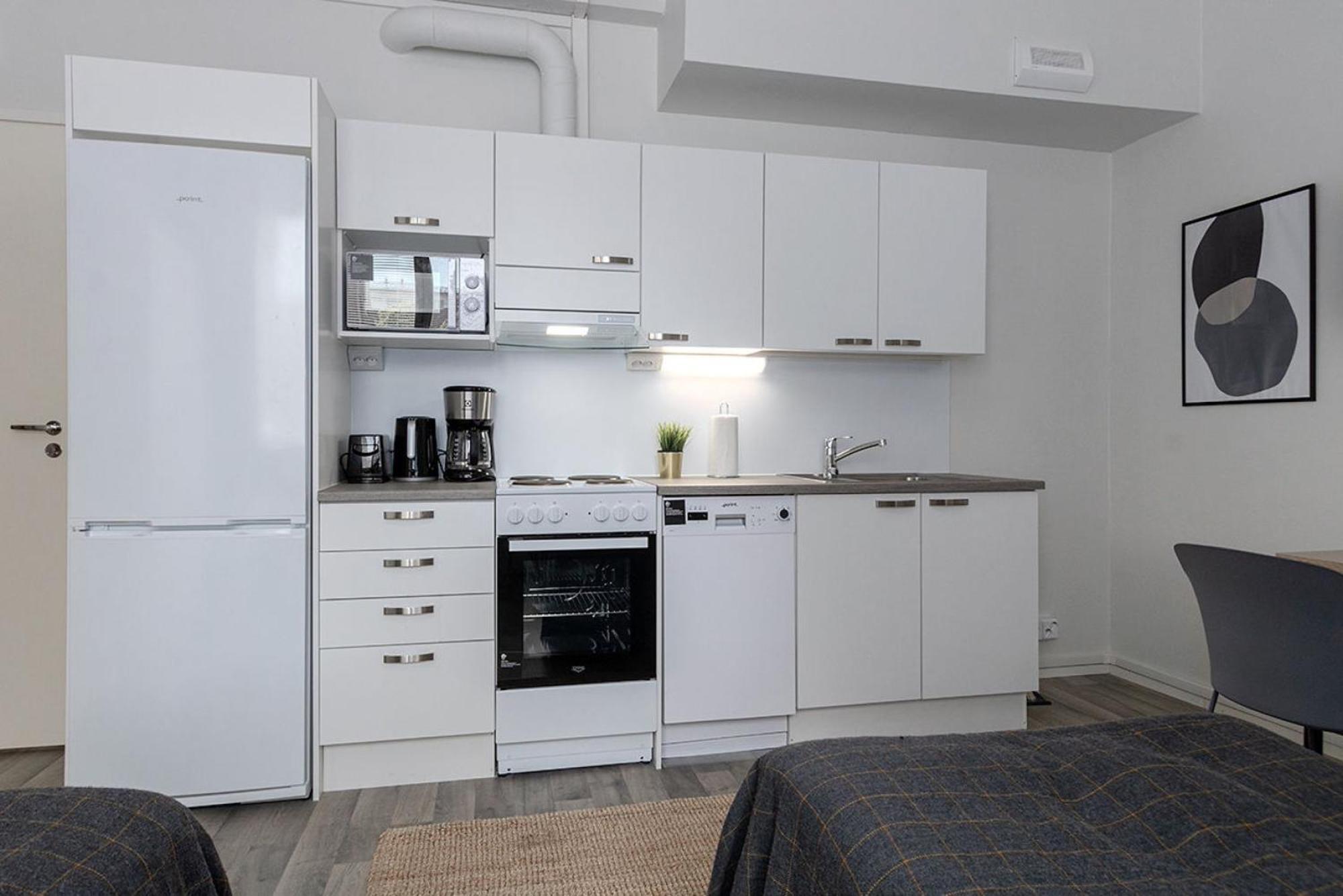 Forenom Serviced Apartments Rauma Kaivopuisto Exterior photo
