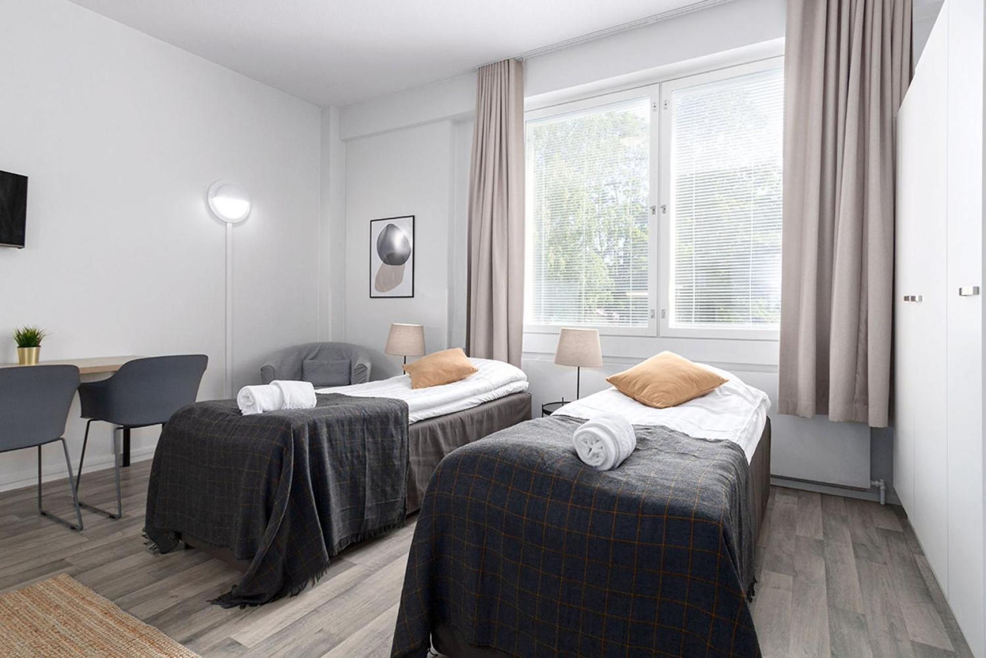 Forenom Serviced Apartments Rauma Kaivopuisto Exterior photo