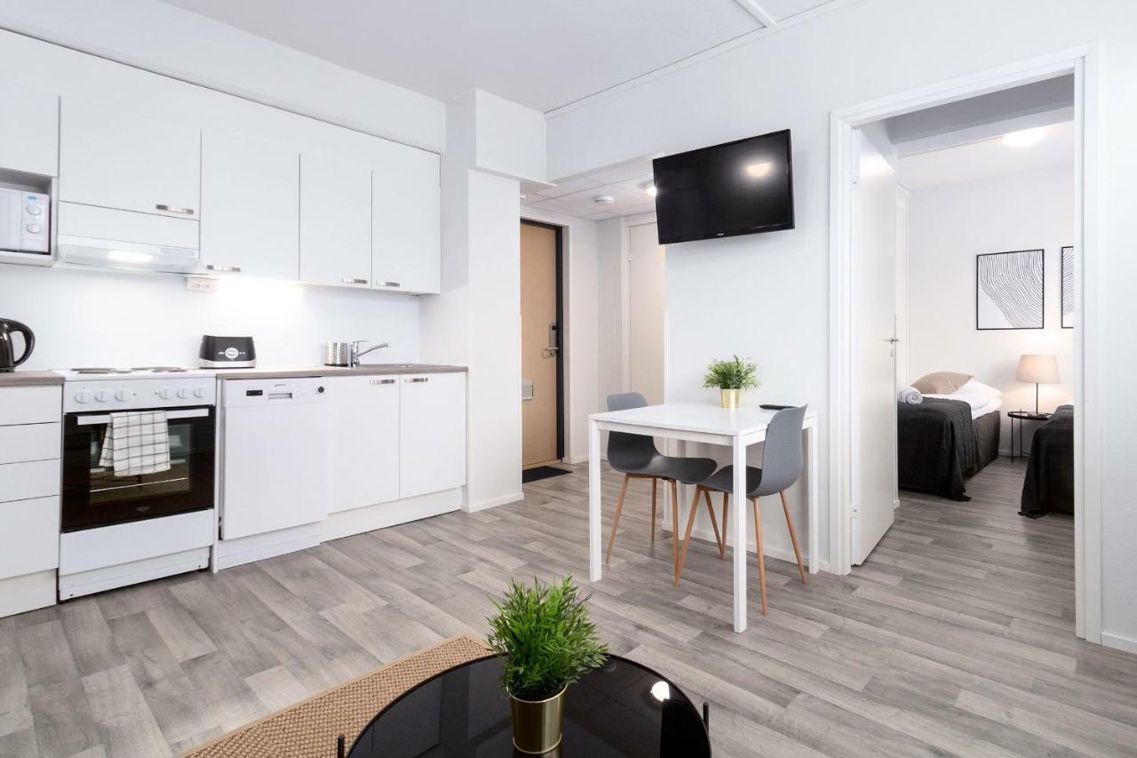 Forenom Serviced Apartments Rauma Kaivopuisto Exterior photo